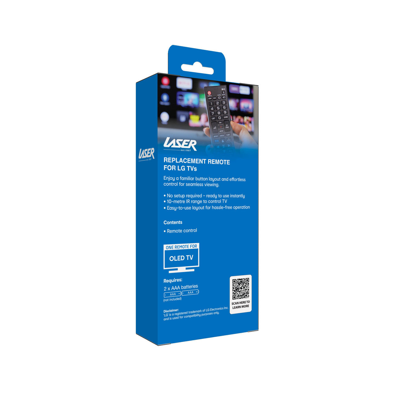 Laser Remote for LG TV