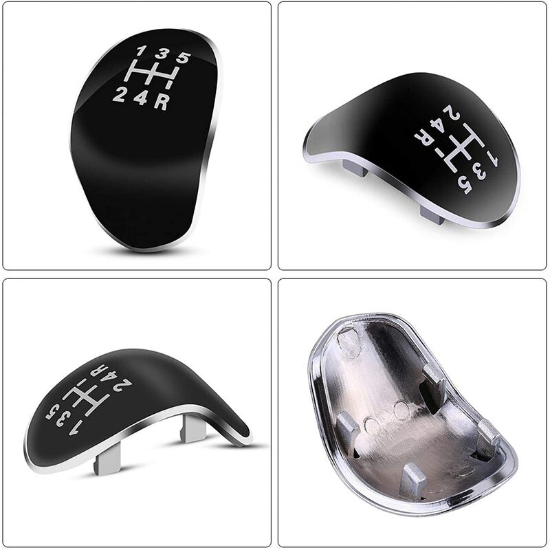 5 Speed Gear Shift Knob Cap, 5 Speed Gear Shift Knob, Car Gear Shift Knob Ball Head Cap Compatible With Ford Fiesta