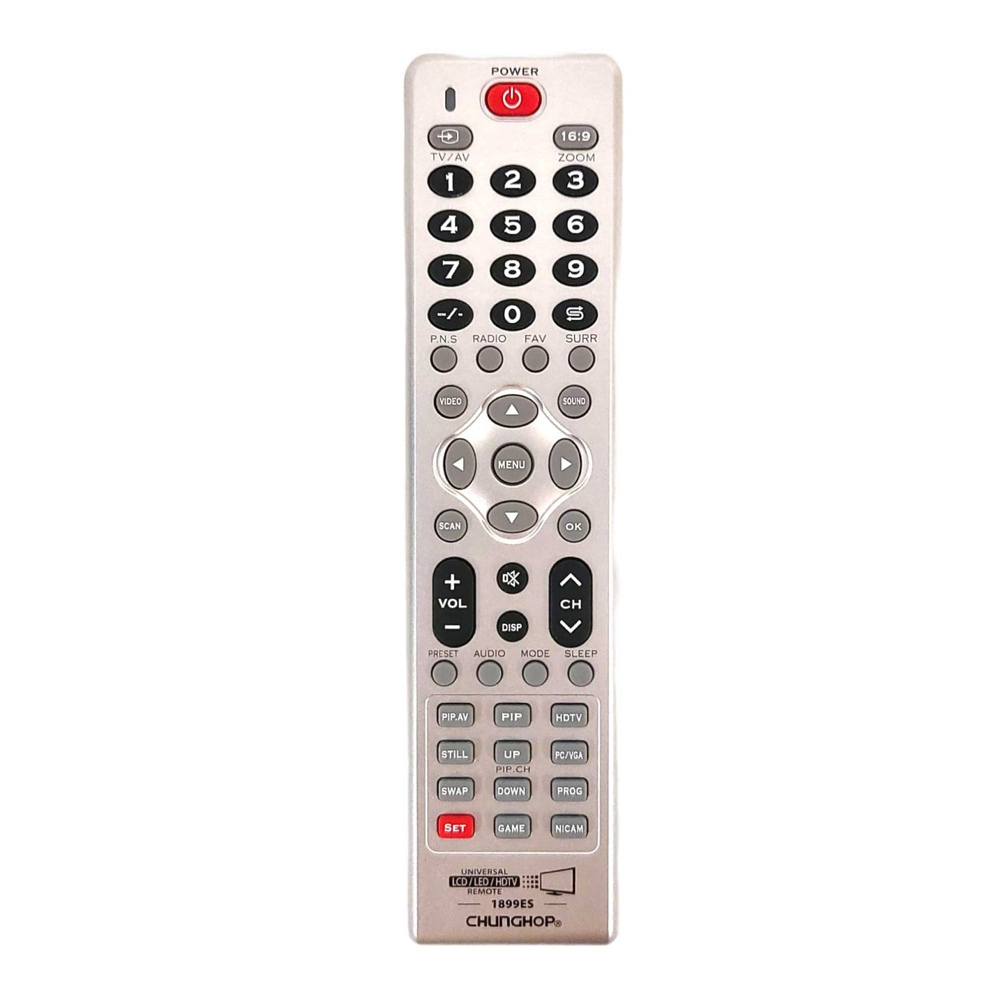 Chunghop TV Remote Control Compatible with Sumo Sva Thtf Tiangenban LCD HD