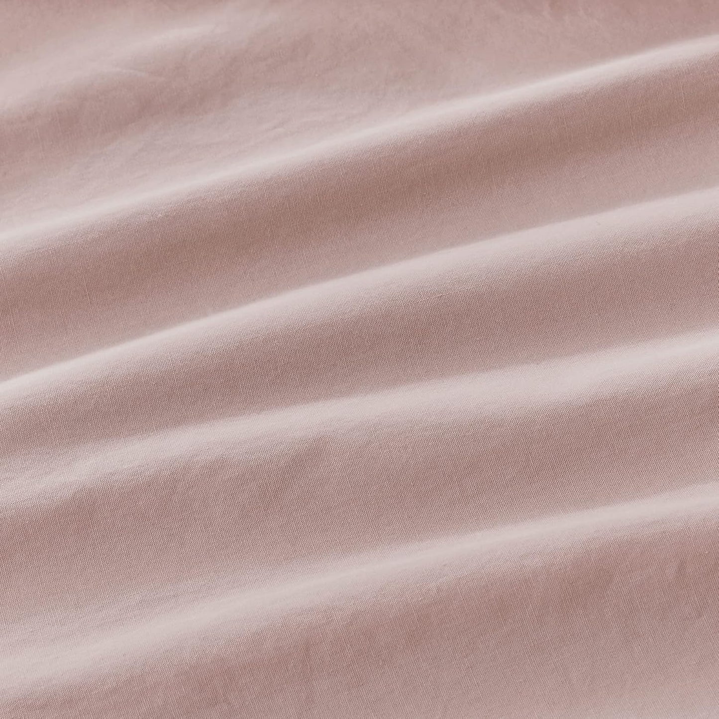 Vintage Washed 100% Cotton European Pillowcase - Luxurious European Pillow Cover - Pink - 1 Pc