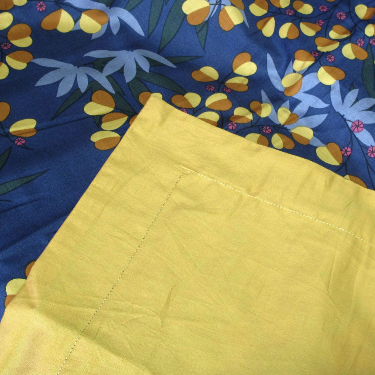 400TC Cotton Sateen Quilt Cover Set Xanthia Queen