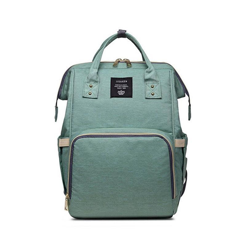 Luxury Multifunctional Diaper Nappy Backpack Maternity Mummy Changing Bag - Black