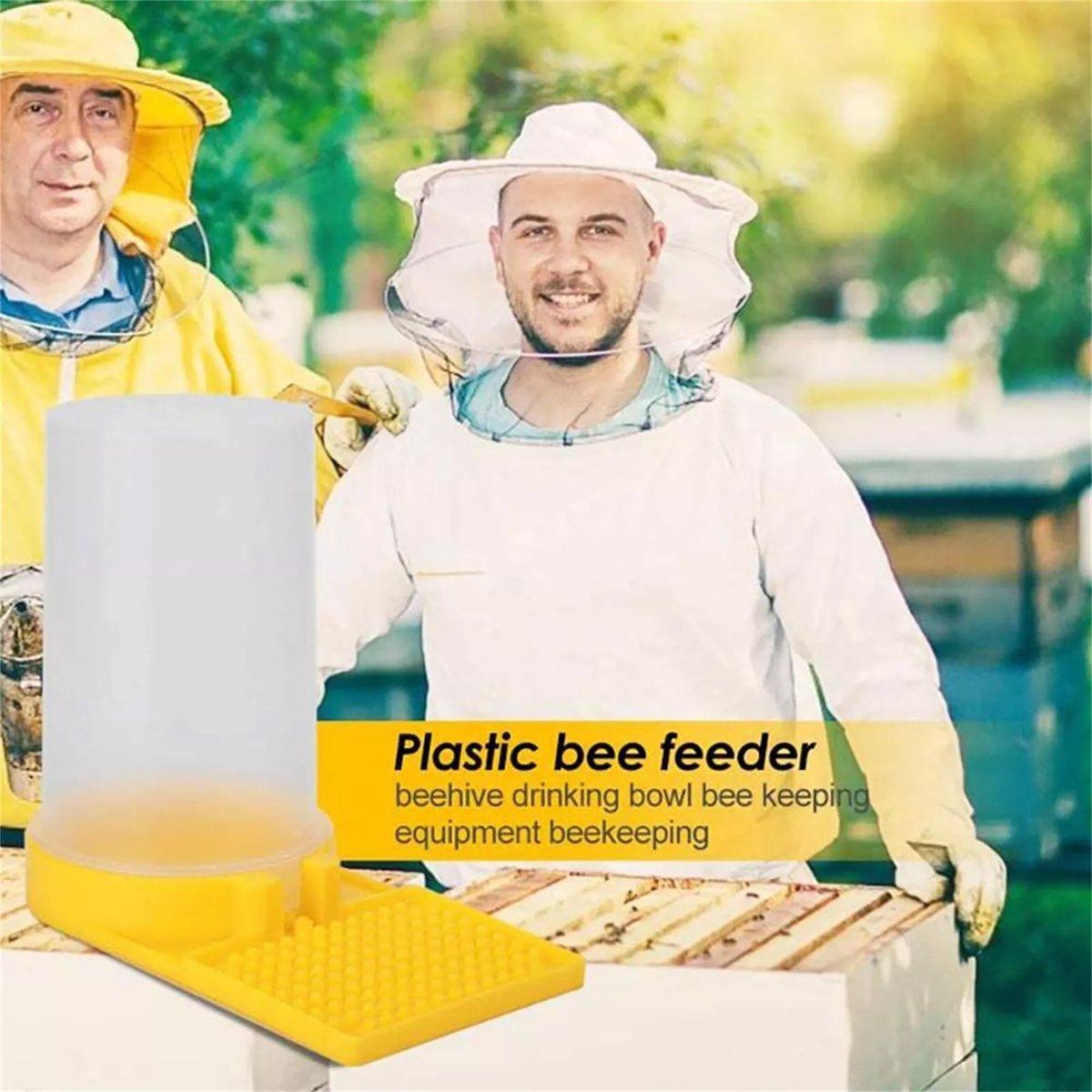 10PCS Beekeeping Tools Hive Entrance Feeder Bee Feeding Trough Beehive Door Tool