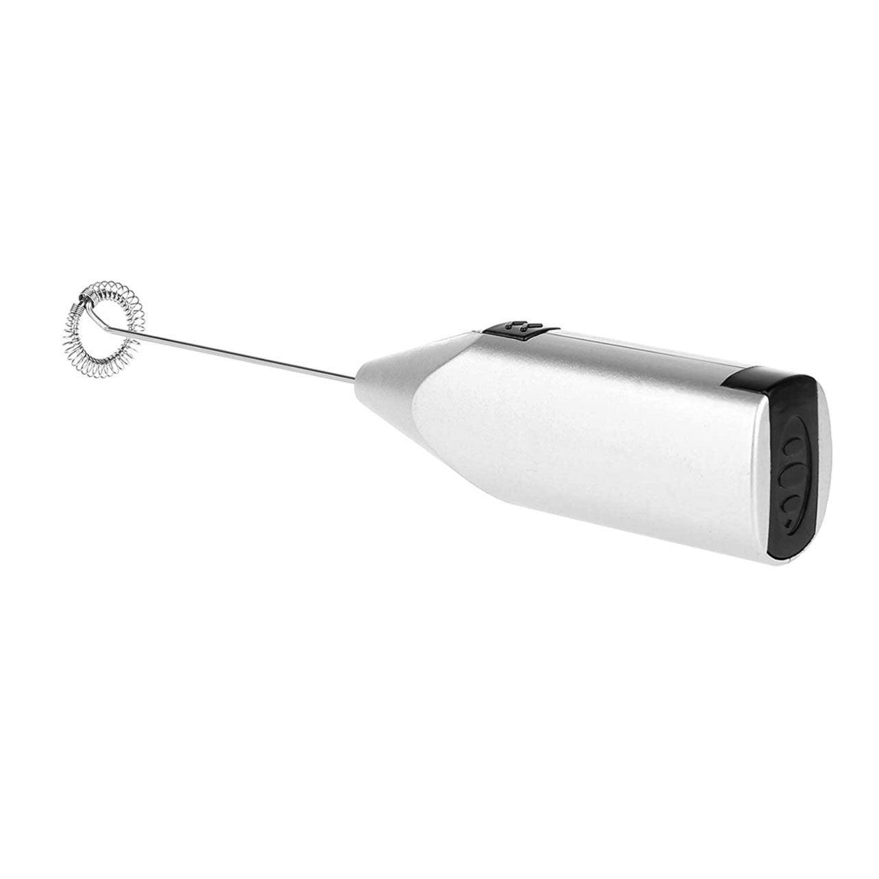 Electric Kitchen Mini Foamer Milk Frother Egg Beater Stirrer Whisk Mixer Tool - Purple