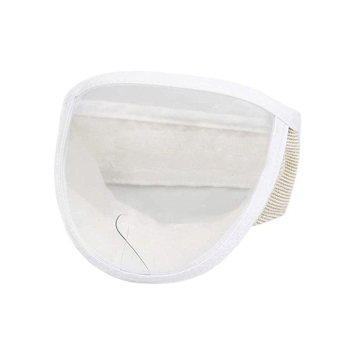 Breathable Kitten Headgear Clear Pet Mask Dog Anti Bite Scratch Protective Gear - S