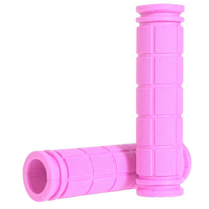 Rubber Grips For Bmx Mtb Cycle Road Mountain Bike Scooter Bicycle Handle Bar - Black