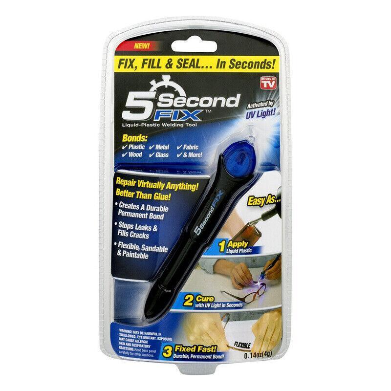 5 Second Fix Uv Light Liquid Welding Kit Welding Compound Glue Repair Tool - 1*Unpackaged