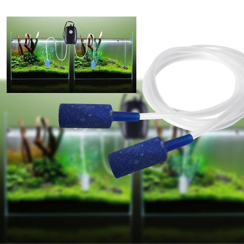 Quiet Fish Tank Oxygen Air Pump Aquarium Aerator Adjustable Airflow Fish Supply
