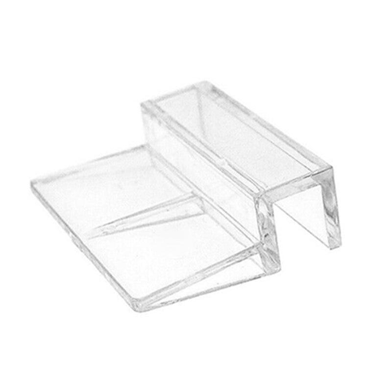 4Pcs Plastic Clips Glass Cover Support Holder Aquarium Fish Tank 6/8/10/12Mm New - 8MM