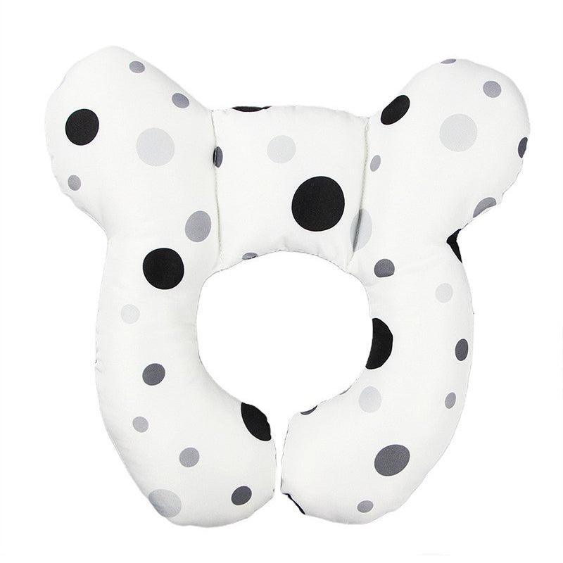 Baby Soft U-Shaped Auto Car Seat Stroller Head Neck Support Pillow Cushion Au - Pink Rabbit