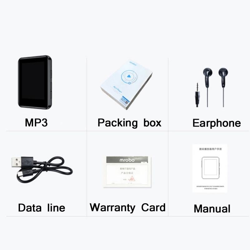1.77 Inch Novel Reading Mp3 E Book With Bluetooth 4Gb Memory
