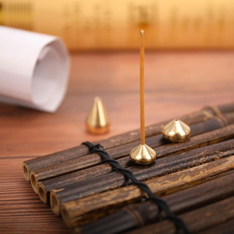 Small Drop-shaped Incense Burner Bracket - Set of 10