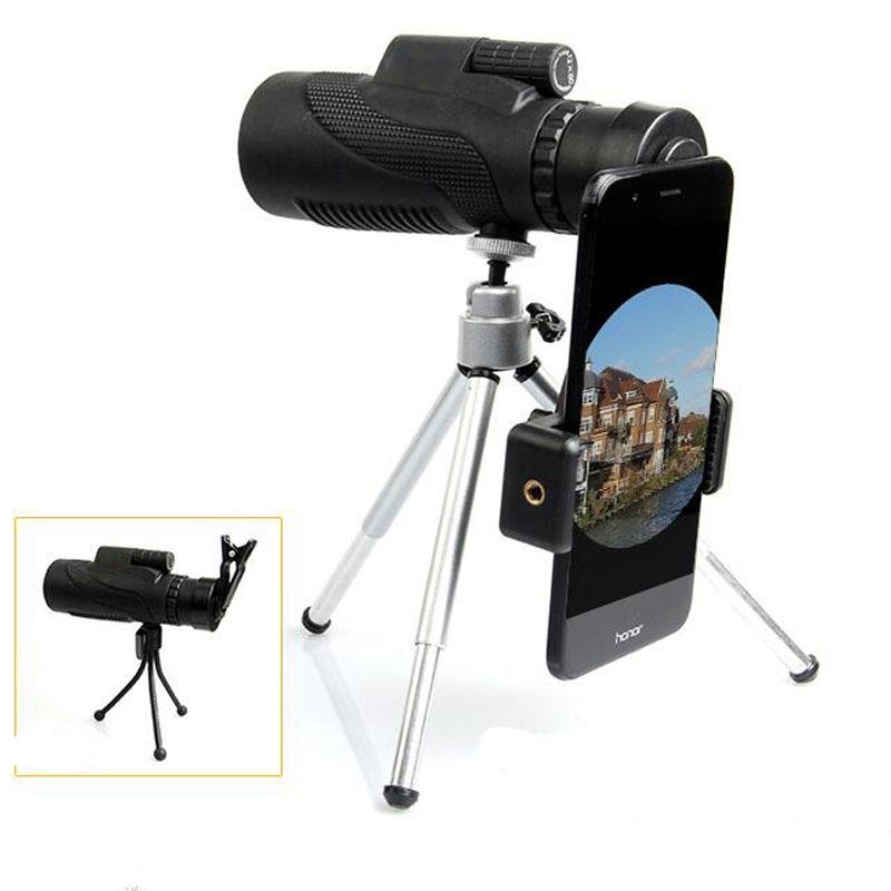 High Power 12X50 Monocular Binoculars - Full Hd Optics