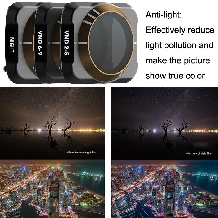 Motion Camera Filter for Dji Mavic Air 2 - Nd2 / 5 / 6 / 9 Anti Light