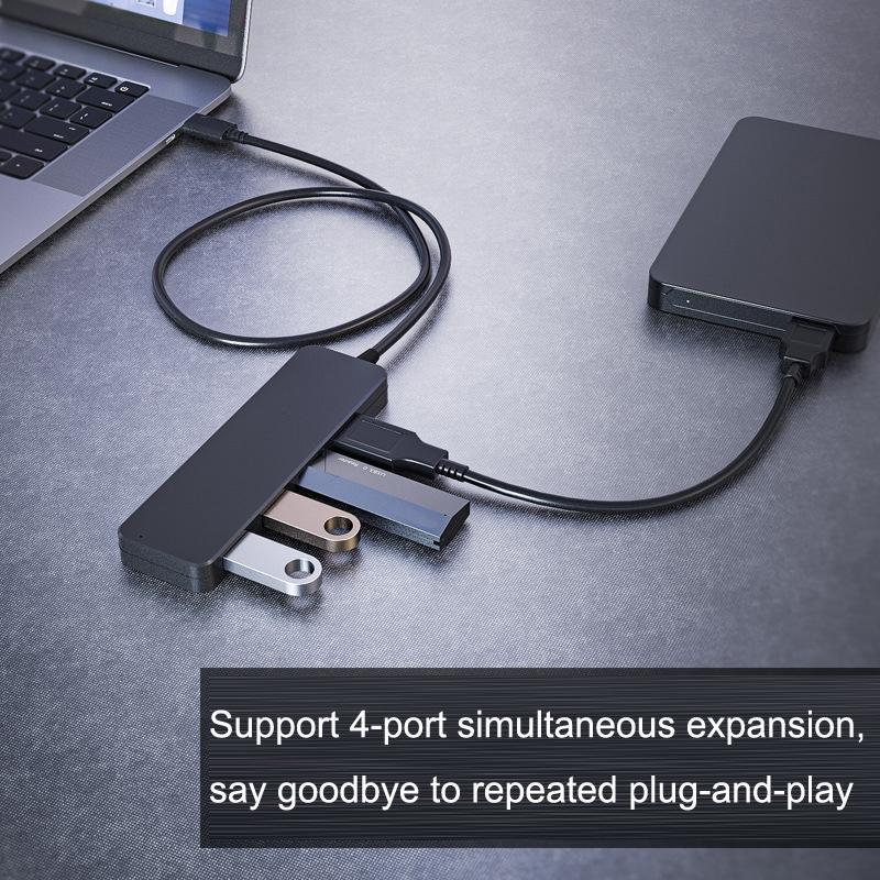 120Cm 4-Port Usb-C / Type-C High-Speed Expansion Dock
