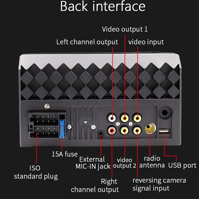 7 Inch Bluetooth Mp5 Player Mobile Phone Interconnect Fm U Disk