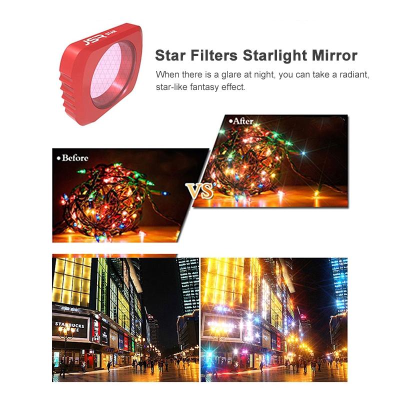 5-in-1 Super Wide Angle Lens with Macro Cpl and Nd16 Filters for Dji Pocket