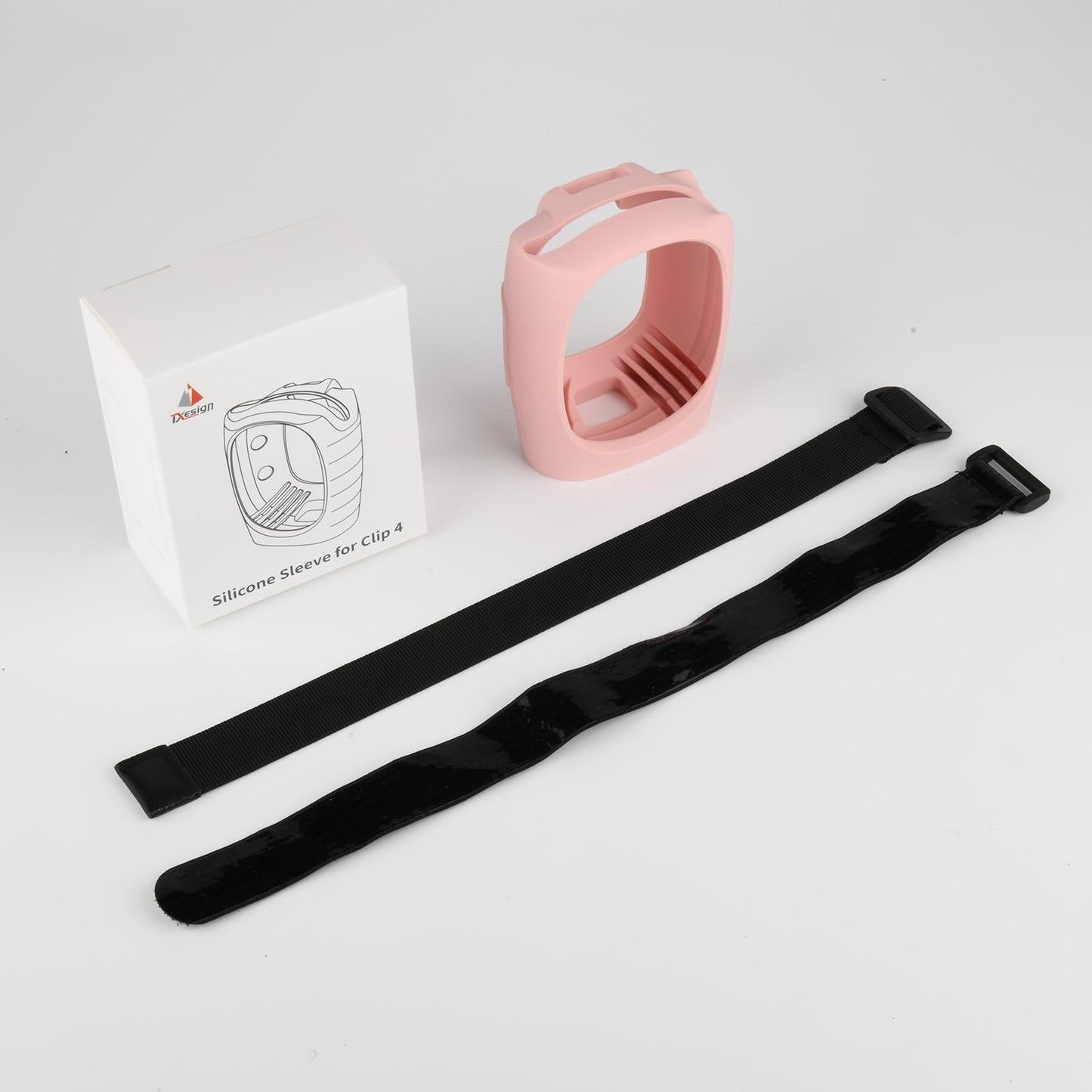 Silicone Case with Straps for Jbl Clip 4 Bluetooth Speaker - Black
