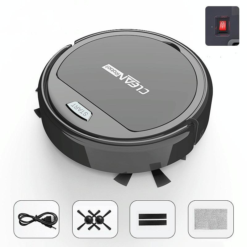Smart Household Sweeping Robot - Automatic - White
