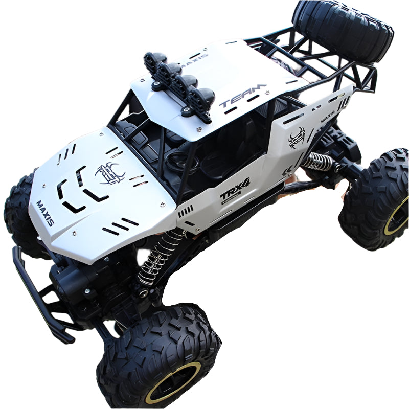 Off-road Climbing Car with 2.4ghz Remote Control and Double Motors - Black