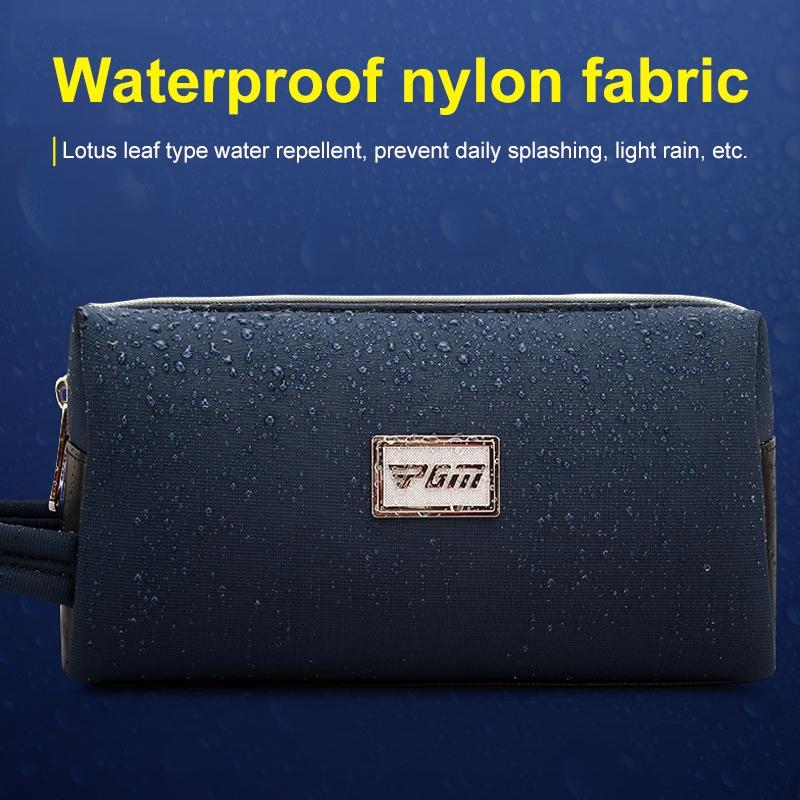 Men Waterproof Golf Clutch Bag - Lightweight & Multi-functional - Black