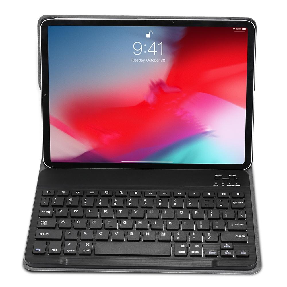 Ultra-Thin Bluetooth Keyboard Case For Ipad Pro 11 - Rose Gold