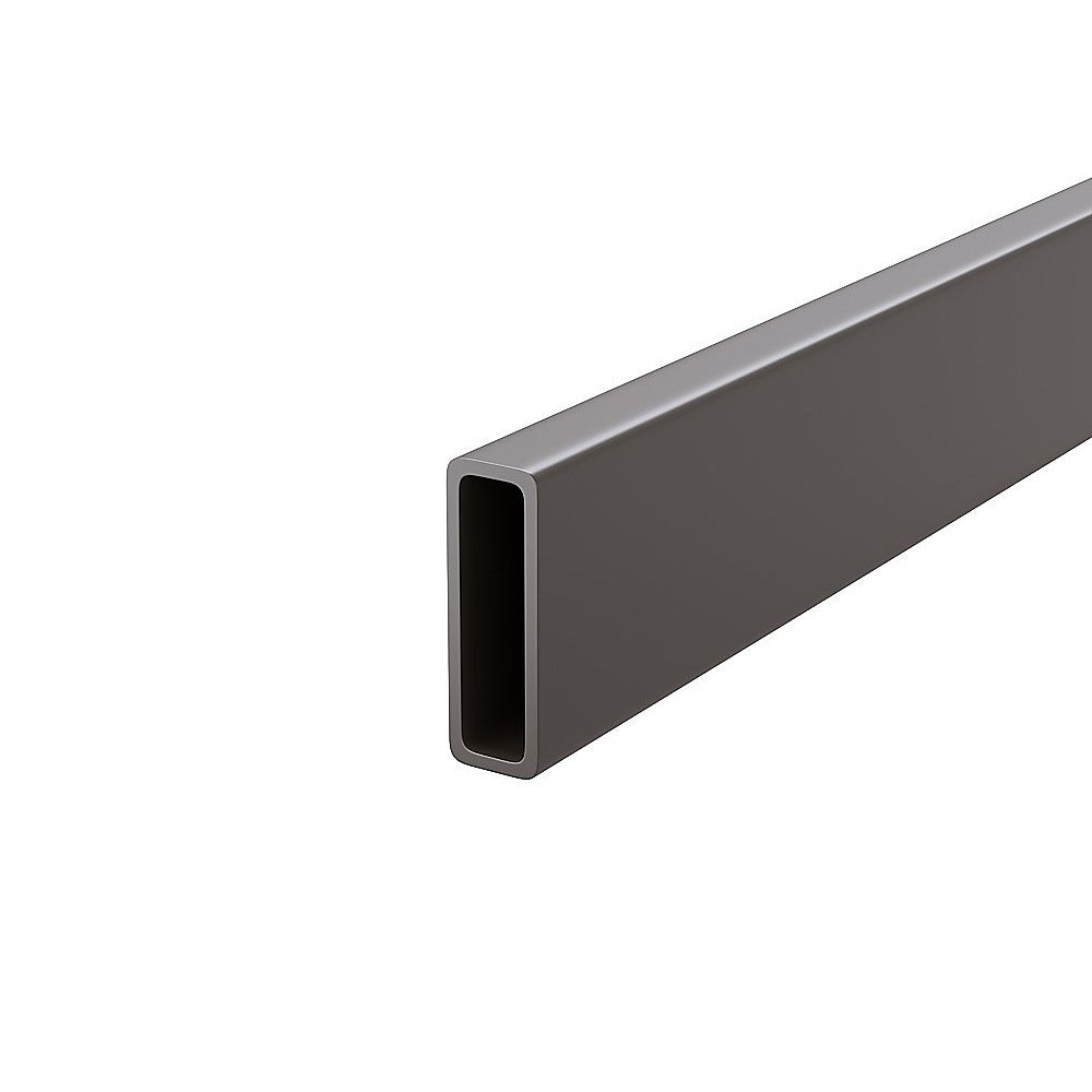 Frameless Glass Sliding Door Shower Screen Rail in Gunmetal