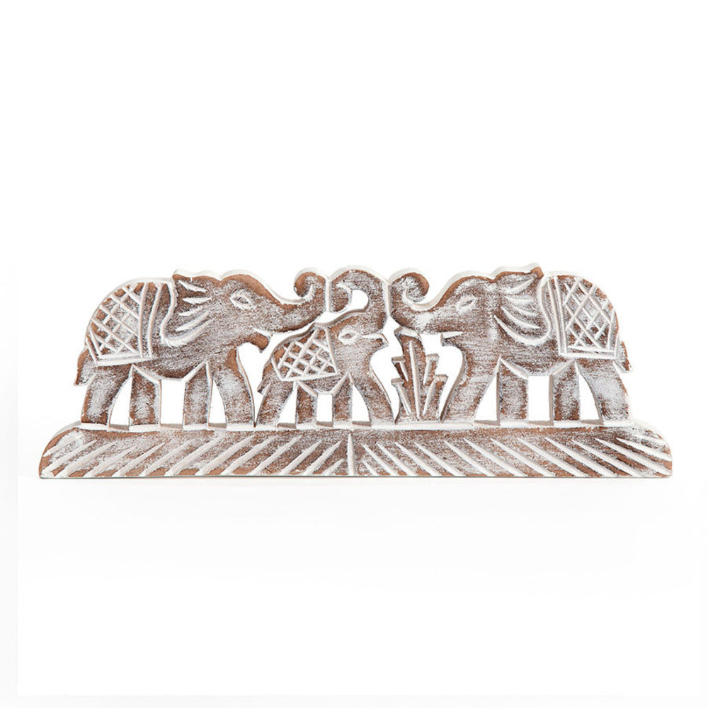 Elephant Family Tabletop Decor 31cm