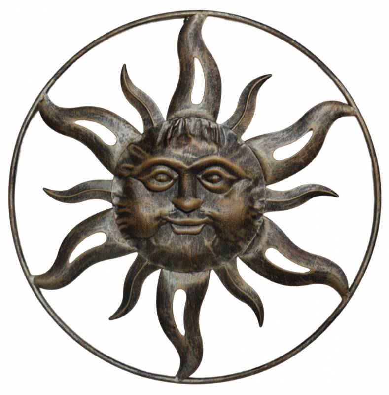 Sunface Wall Art 43x43cm