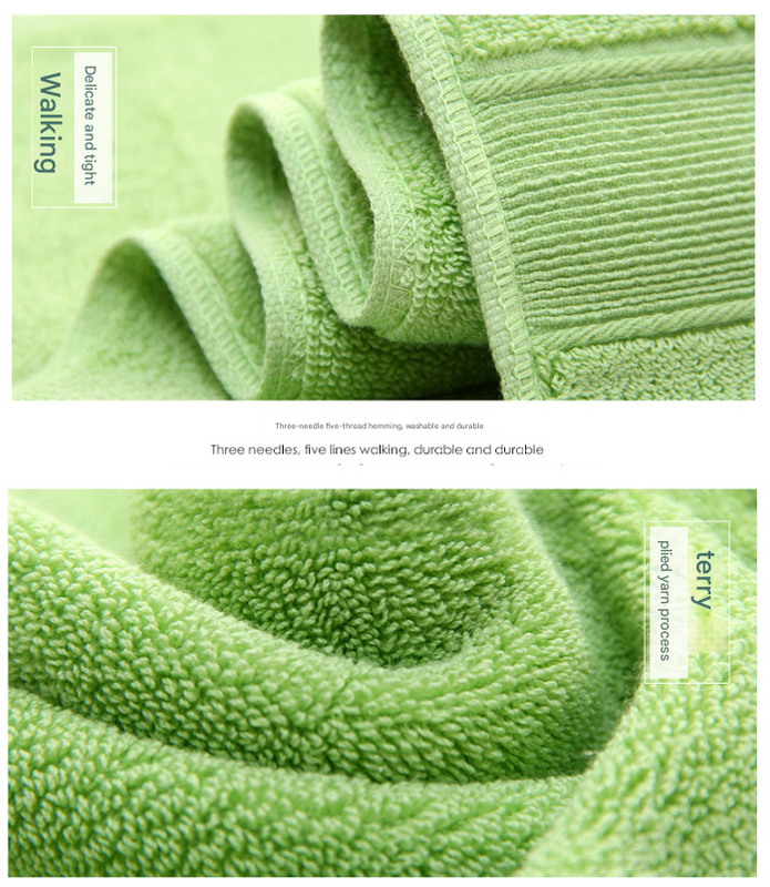 Curry Luxury 100% Cotton Towel Set - 3-Piece Combed Cotton Bath Towel Set