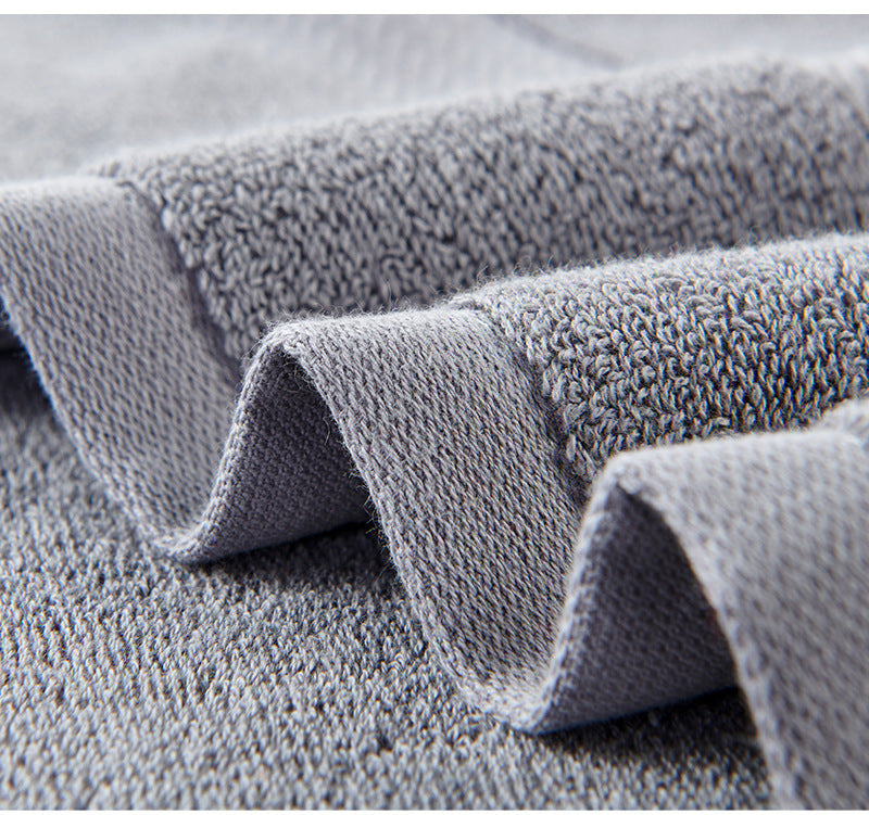 Orange Premium Thick Cotton Bath Towel for Adults - Soft and Absorbent Bathroom Towel