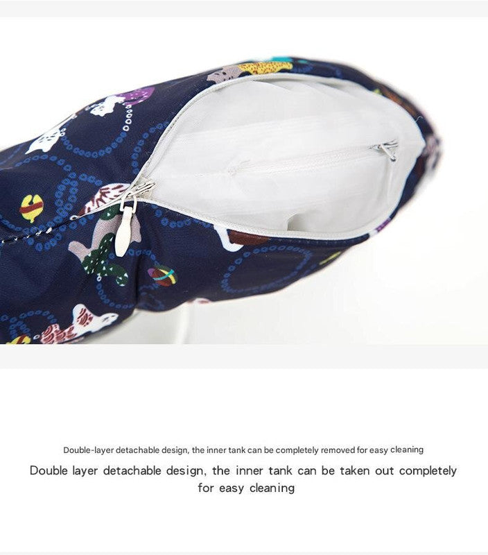 2 pcs Green Pear Soft Pet Recovery Collar - Comfortable Anti-Lick Cone for Cats & Dogs Size M