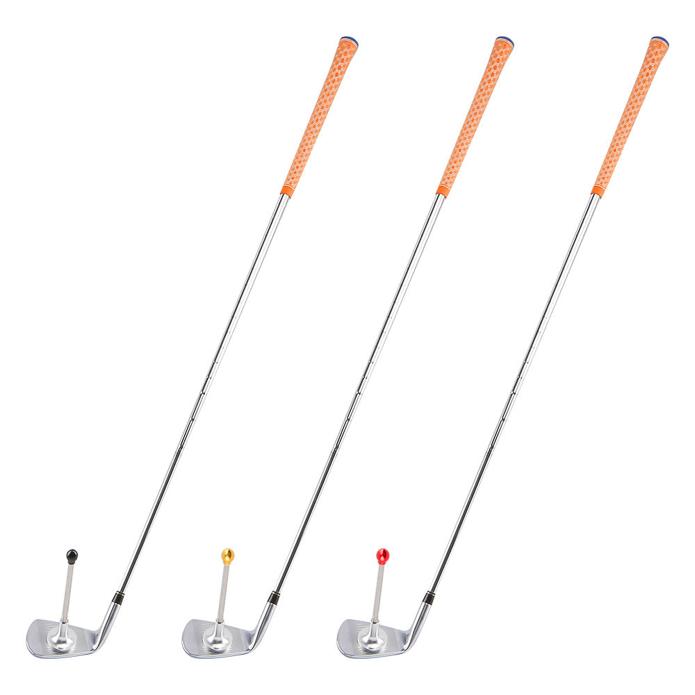 Black Adjustable Magnetic Golf Club Face Alignment and Swing Trainer
