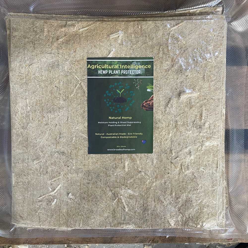 AGRICULTURAL INTELLIGENCE™ Hemp Plant Protecting Weed Mat | 10 Pack