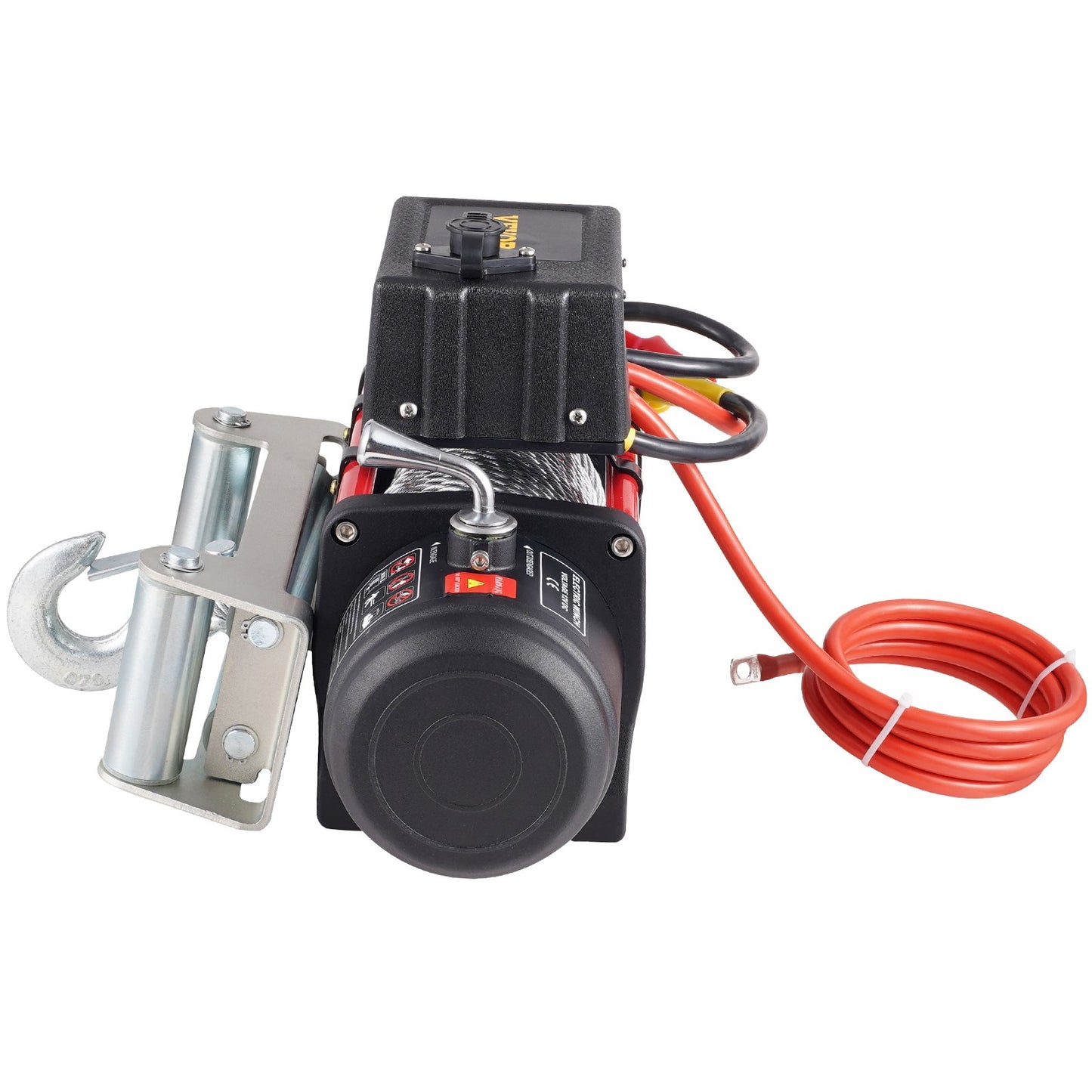 VEVOR Electric Winch Recovery 12v 13500Lb / 6125Kg,Electric Truck Winch with Handle and Wireless Remote Control,13500Lb /6125Kg Electric Truck Winch with 92 ft Strong Steel Cable
