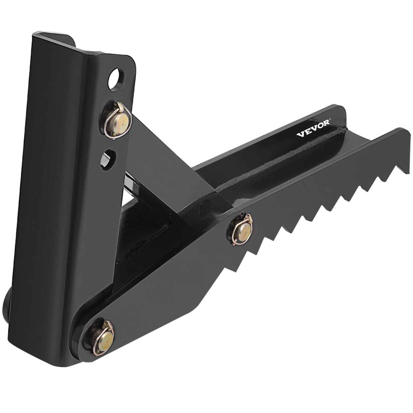 VEVOR Backhoe Excavator Thumb Attachments, 91.44 cm Adjustable Extreme Weld On Backhoe Thumb Hoe Clamp 1.27 cm Inch Teeth Thick Steel Plate 16MM Assembly Bolt-On Design