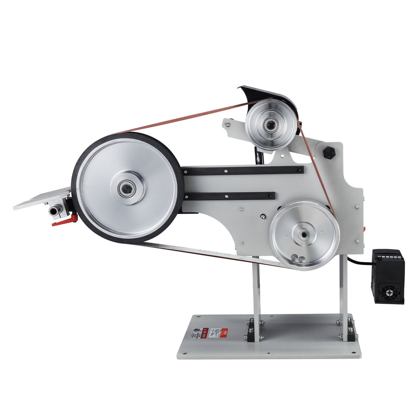 VEVOR Belt Grinder Sander 72 x 2-Inch Belt Polisher with VFD 3 Grinding Moulds