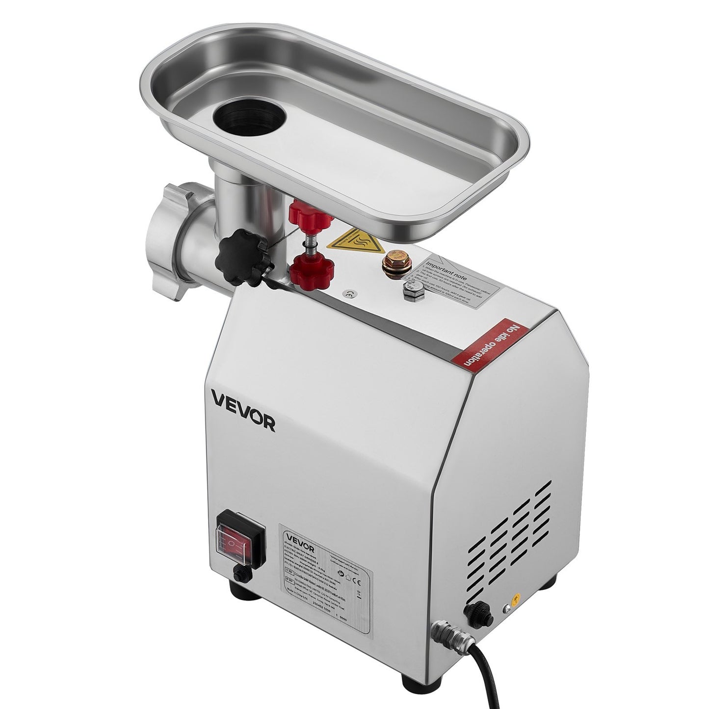 VEVOR Commercial Electric Meat Grinder 4.5 Lbs/Min Sausage Stuffer Maker Kitchen