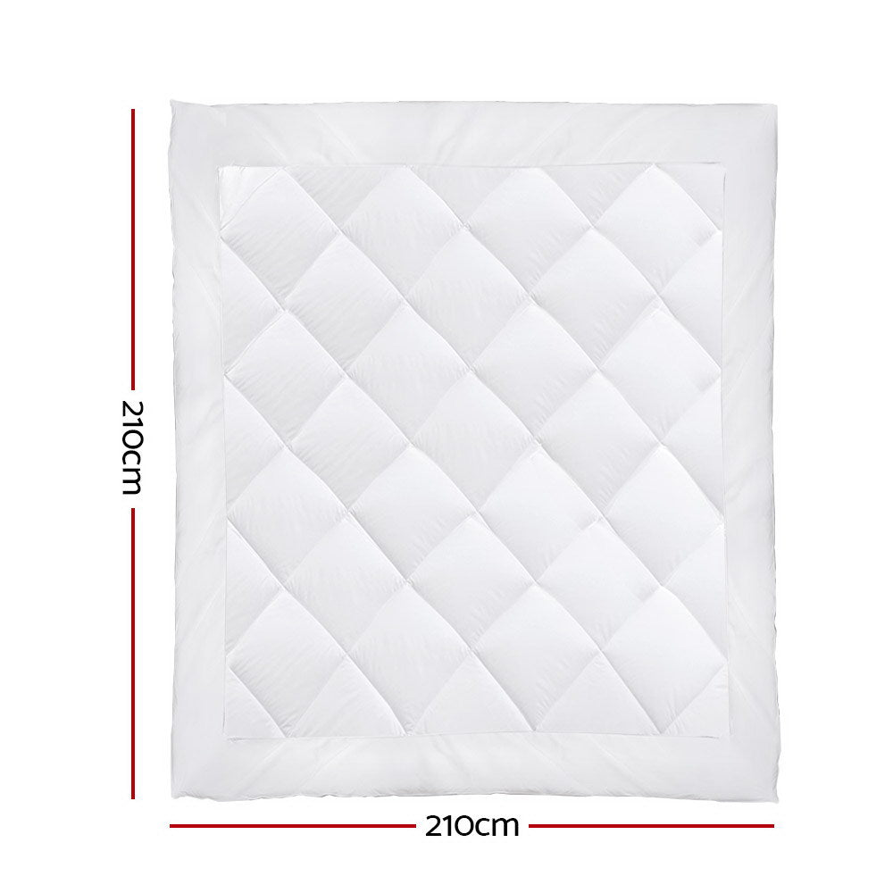 Giselle Bedding 800GSM Microfibre Bamboo Quilt Queen