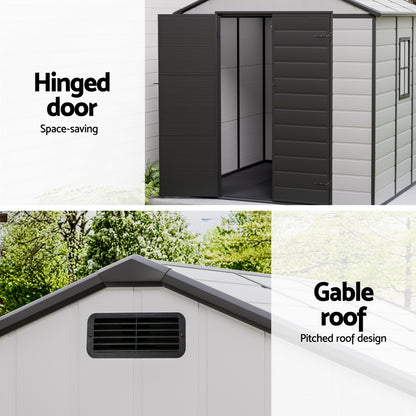 Giantz Garden Shed Sheds Outdoor Storage 2.15x2.14M Tool Workshop House Shelter