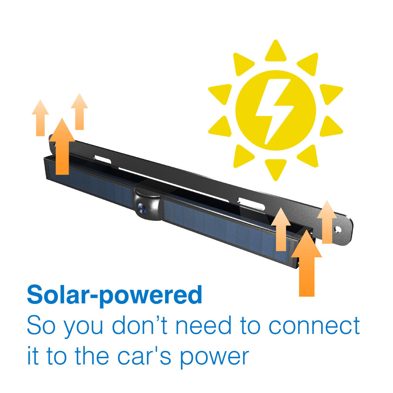 Laser 4.3" Wireless Solar Parking Camera with Monitor