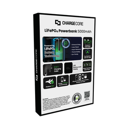 ChargeCore SafeCharge Max 5K - White