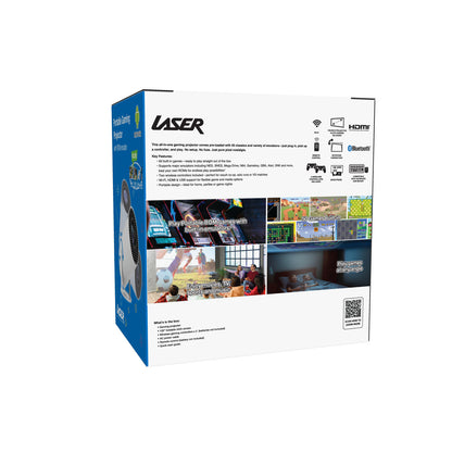 Laser Smart Projector 50 Games Two Controllers
