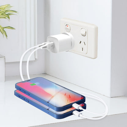 Laser Wall Charger USB A and C Fast Charge 30W