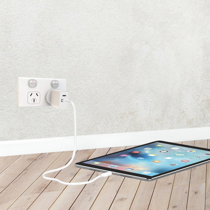 Laser ChargeCore USB-C 30W Dual PD Wall charger