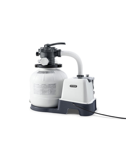 Intex Krystal Clear Sand Filter Pump and Saltwater Pool Chlorine System - 26676