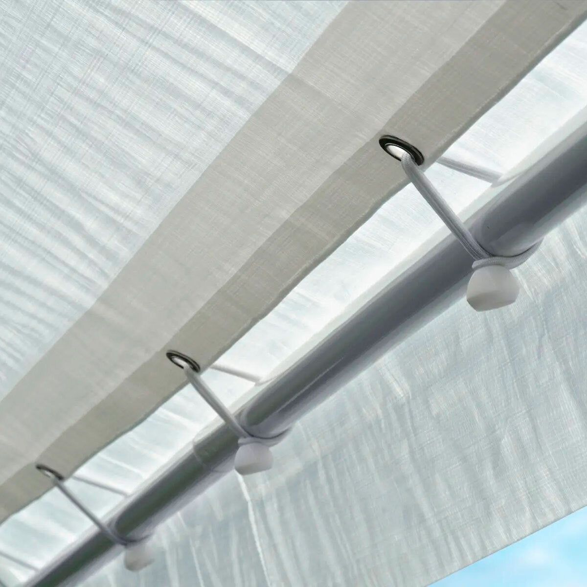 Samland Portable Carport Garage Shelter Canopy 10x20FT