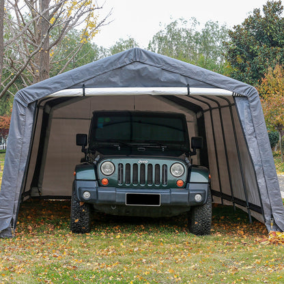 Samland Replacement Cover Kit for Portable Carport Garage Shelter in Size 12X20FT