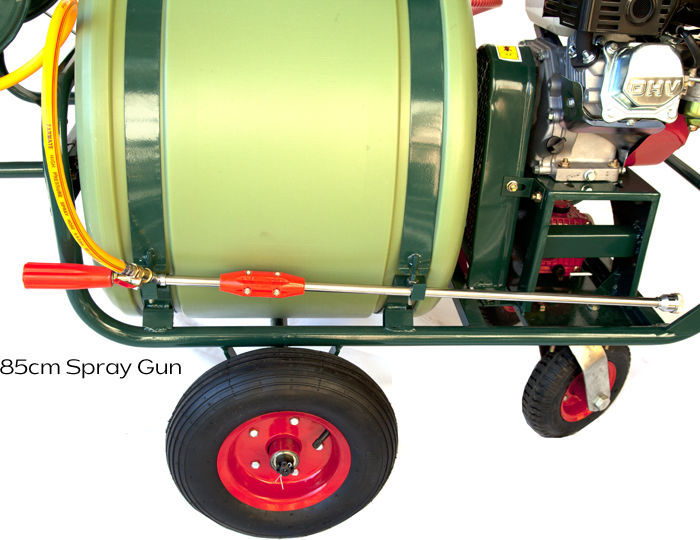 Samland 5.5HP POWER SPRAYER FOR FARM WEED OR PEST CONTROL FIELD SPRAY 120L TANK TRAILER