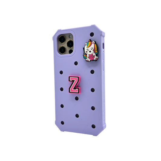 Lovefone Kids Silicone Case iPhone 15 Lavender